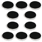 Set of 10 Wool Polishing Pads for Car Buffing (3in)
