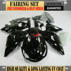 Fairing Kit for Kawasaki Ninja ZX14R (2006–2011) Glossy Black