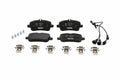 Set of 4 Rear Disc Brake Pads for Audi Porsche (4G0698451L)