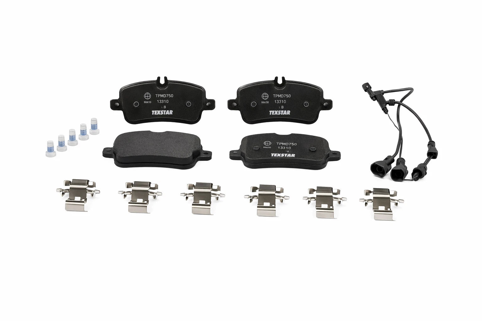 Set of 4 Rear Disc Brake Pads for Audi Porsche (4G0698451L)