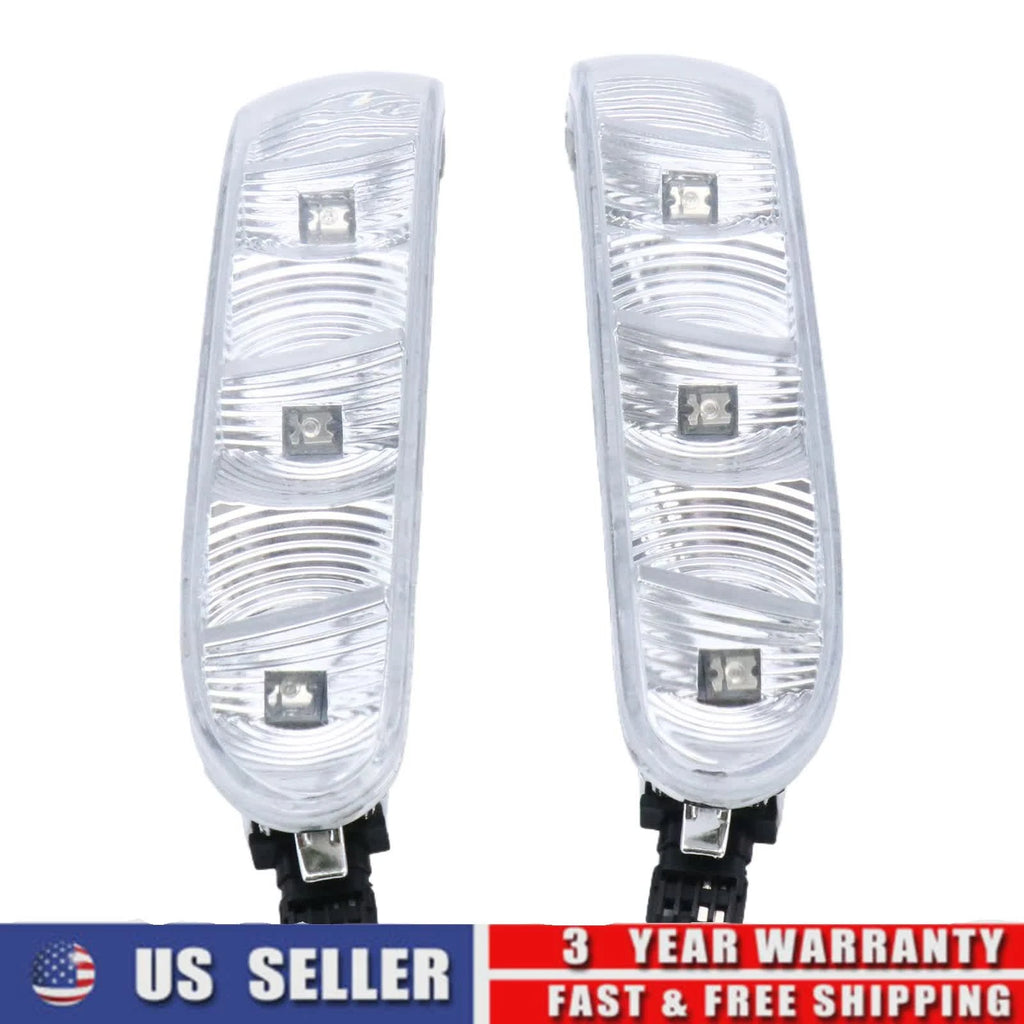 Left Right Side Mirror Turn Signal Lights for Mercedes-Benz S/CL-Class (2000–2006)