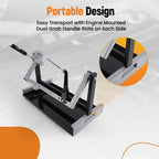 Motorcycle Engine Stand for Rebuilding Single-Cylinder Engines (2–4 Stroke)