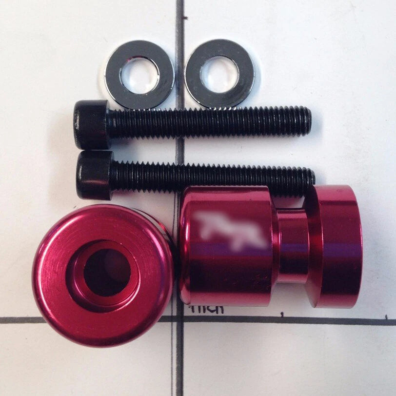 Red Swingarm Spool 8mm Thread for Honda CBR1000RR (2004–2011) / CBR250R (2011)