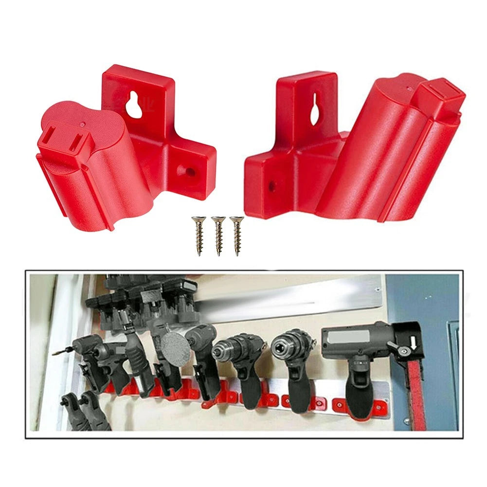 12V Drill Tool Holder Mount for Wall or Workbench Setup