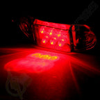 Pack of 10 LED Trailer Side Marker Clearance Running Light Red Lamp