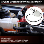 Coolant Expansion Reservoir Tank for Nissan Frontier L4 2.5L/V6 4.0L (No.603629)
