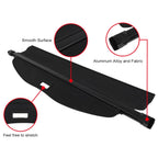 Retractable Rear Cargo Security Trunk Cover for Toyota Highlander (2020–2024)