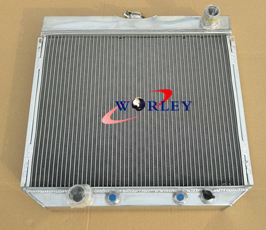 Aluminum Radiator 3 Rows for Ford Mustang V8 (1967-1970)