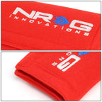 NRG Innovations SBP-35RD Racing Seat Belt Cover for Universal Fit (3.5")