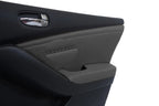 Front Door Panel Insert for Nissan Altima (2007–2012) Gray Synthetic Leather