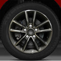 17x6.5 Factory Wheel (Hyper Bright Smoked Silver) for 2013-2015 Dodge Journey