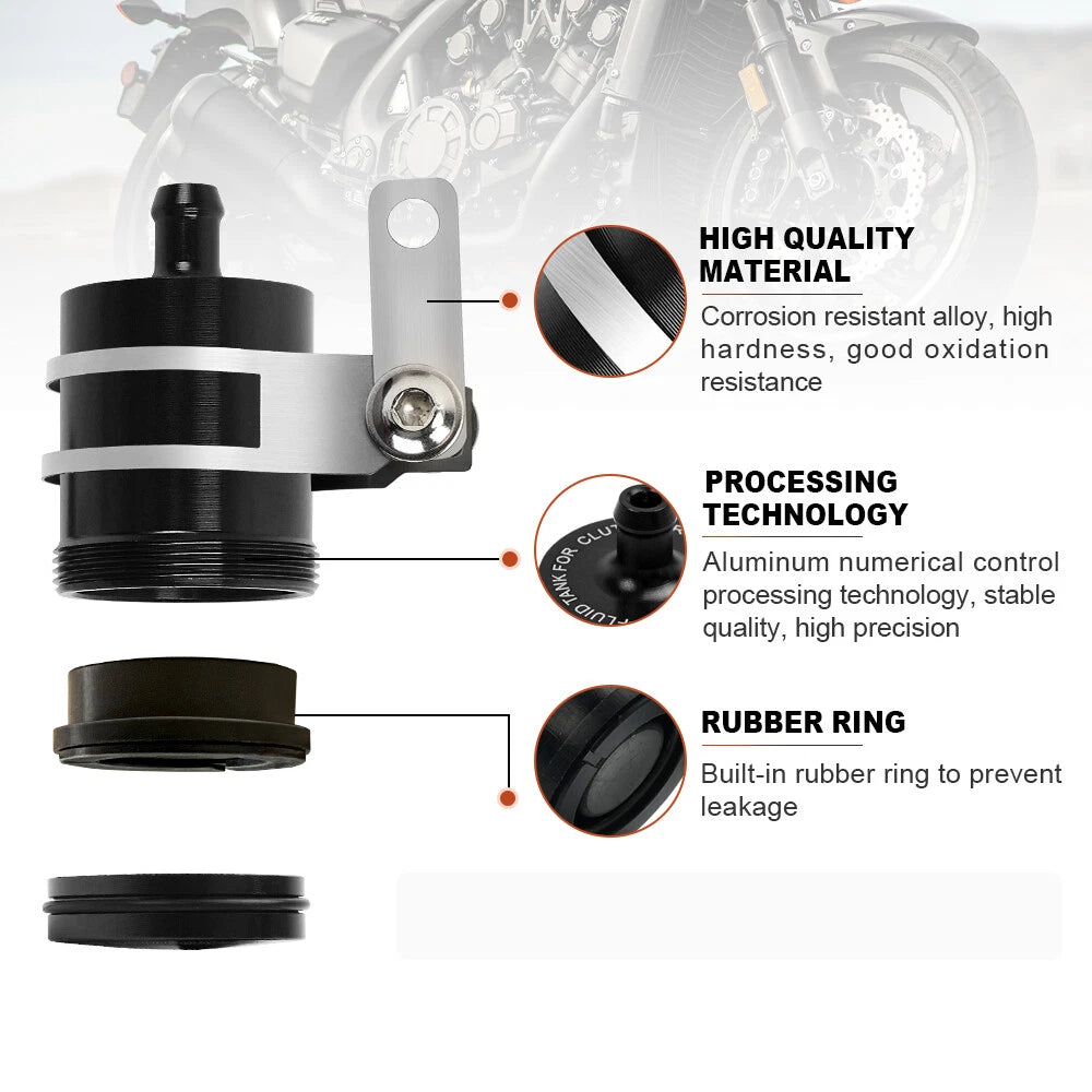 Brake Clutch Master Cylinder Oil Reservoir for Universal Motorcycle
