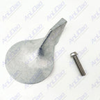 Zinc Trim Tab Anode & Bolt for MerCruiser Mercury (822777Q1, 18-6014, 46399A1)