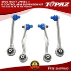 Set of 4 Control Arms for Audi A6 A8 S6 VW Phaeton 