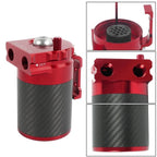Carbon Fiber Oil Catch Can Kit for Universal Applications