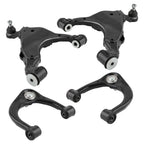 6x Front Lower & Upper Control Arms + Sway Bar Links for Toyota Tacoma (2005–2015)