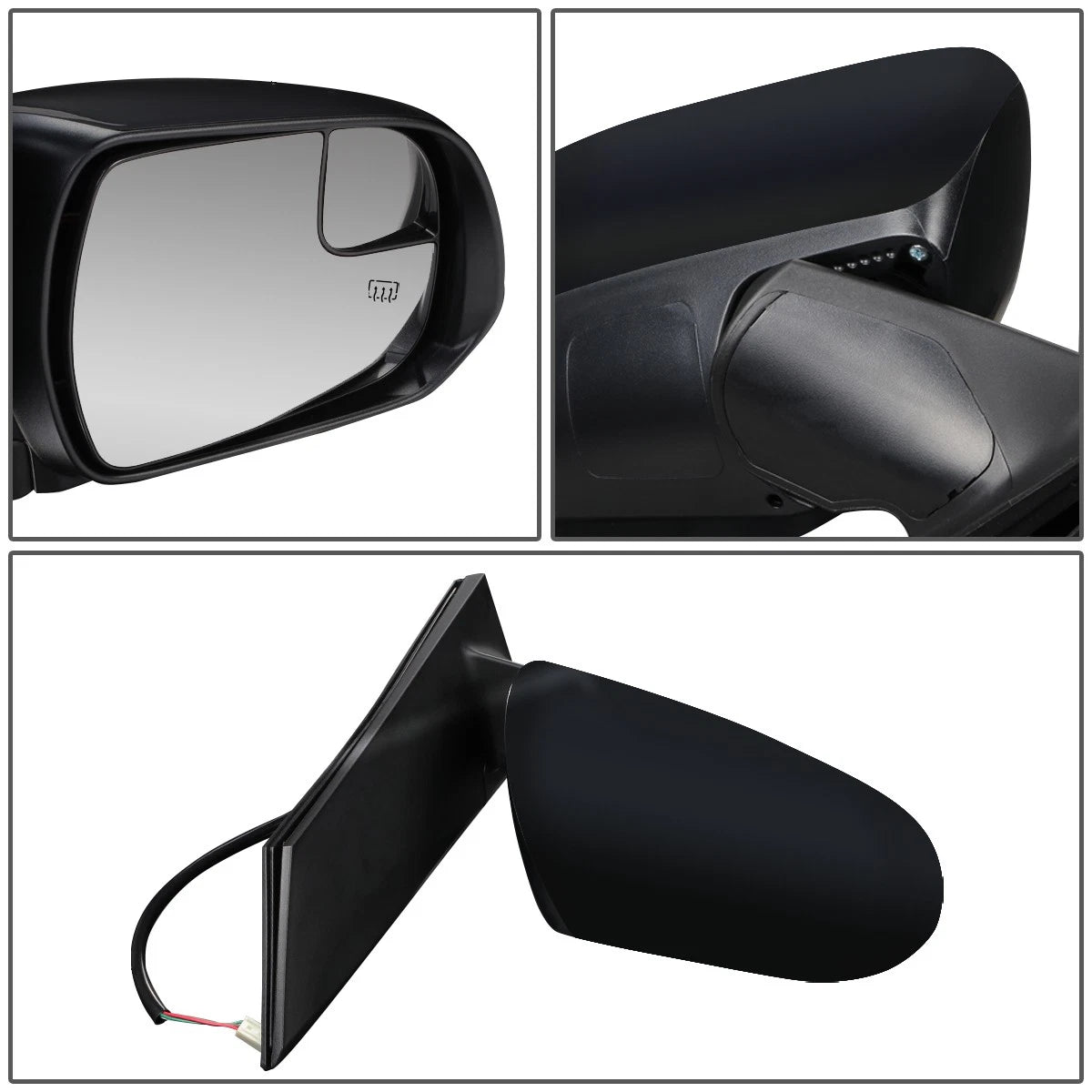 Power Heated Spotter Door Mirror for Toyota Sienna (2015–2018)