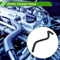 HVAC Heater Hose for Toyota Camry (1994–1996) No. 8724533080 Rubber Black