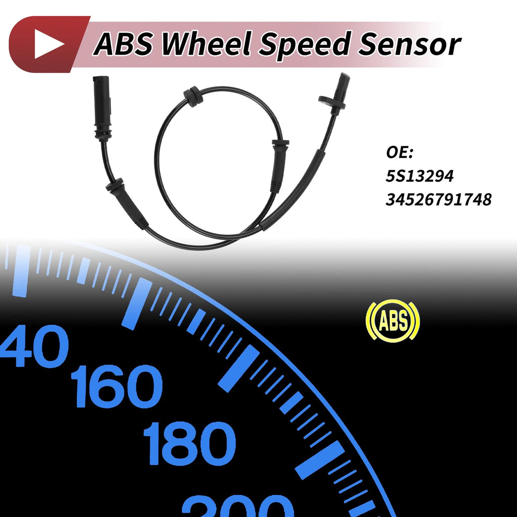 ABS Wheel Speed Sensor for BMW 328i GT XDrive (2013–2016) 5S13294/34526791748