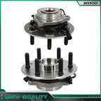 2X Front Wheel Bearings Hub for Ram 1500 (2019–2023) 4WD