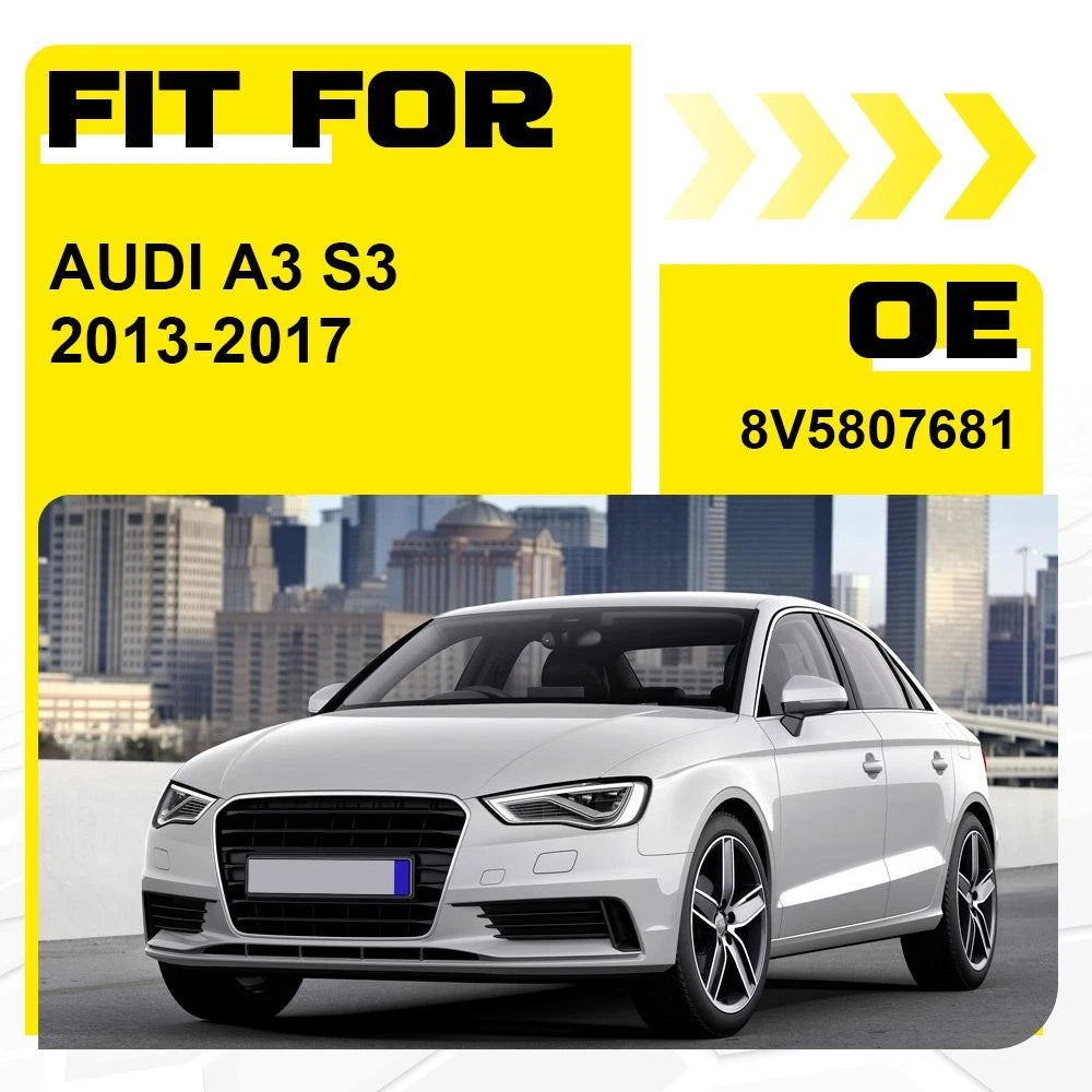 Left Fog Light Grille Cover for Audi A3 S3 (2013-2017)