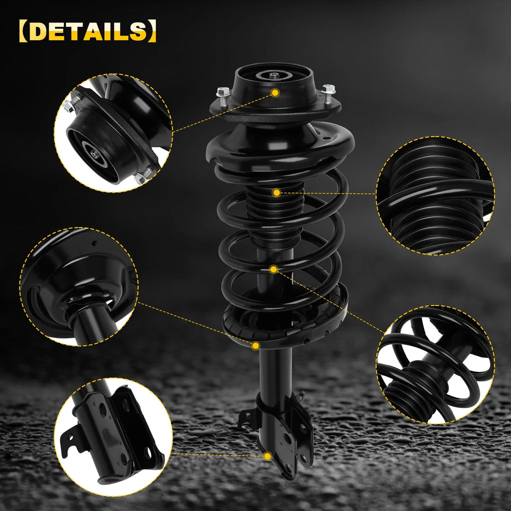 2X Front Complete Struts with Spring for Subaru Outback (2010–2012)