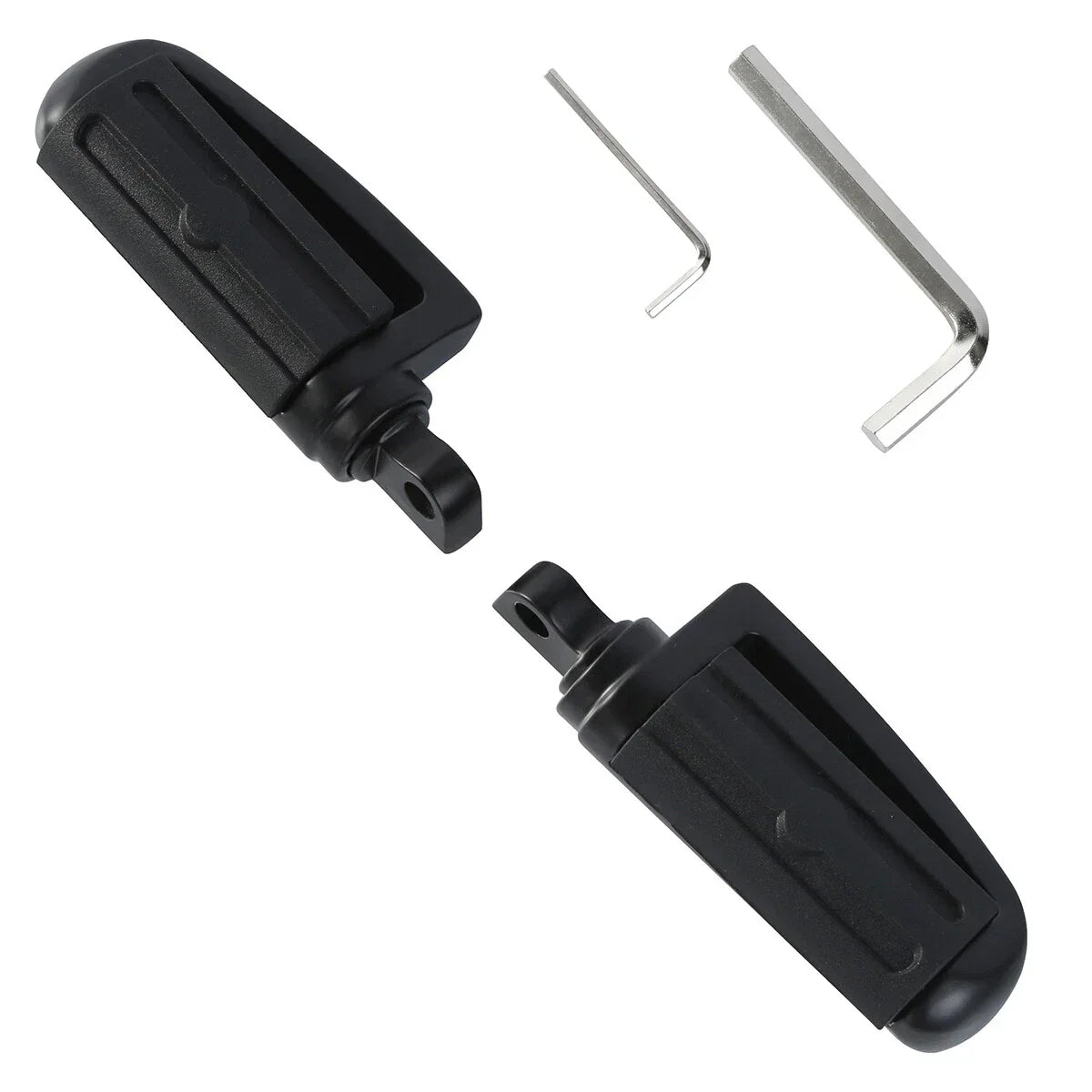 Matte Black 32mm Foot Pegs for Harley Sportster 883 1200 (2004-2023)