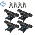 Set of 4 Box Tie Down Cleats for Ford F150 F250 F350 (2015–2025)