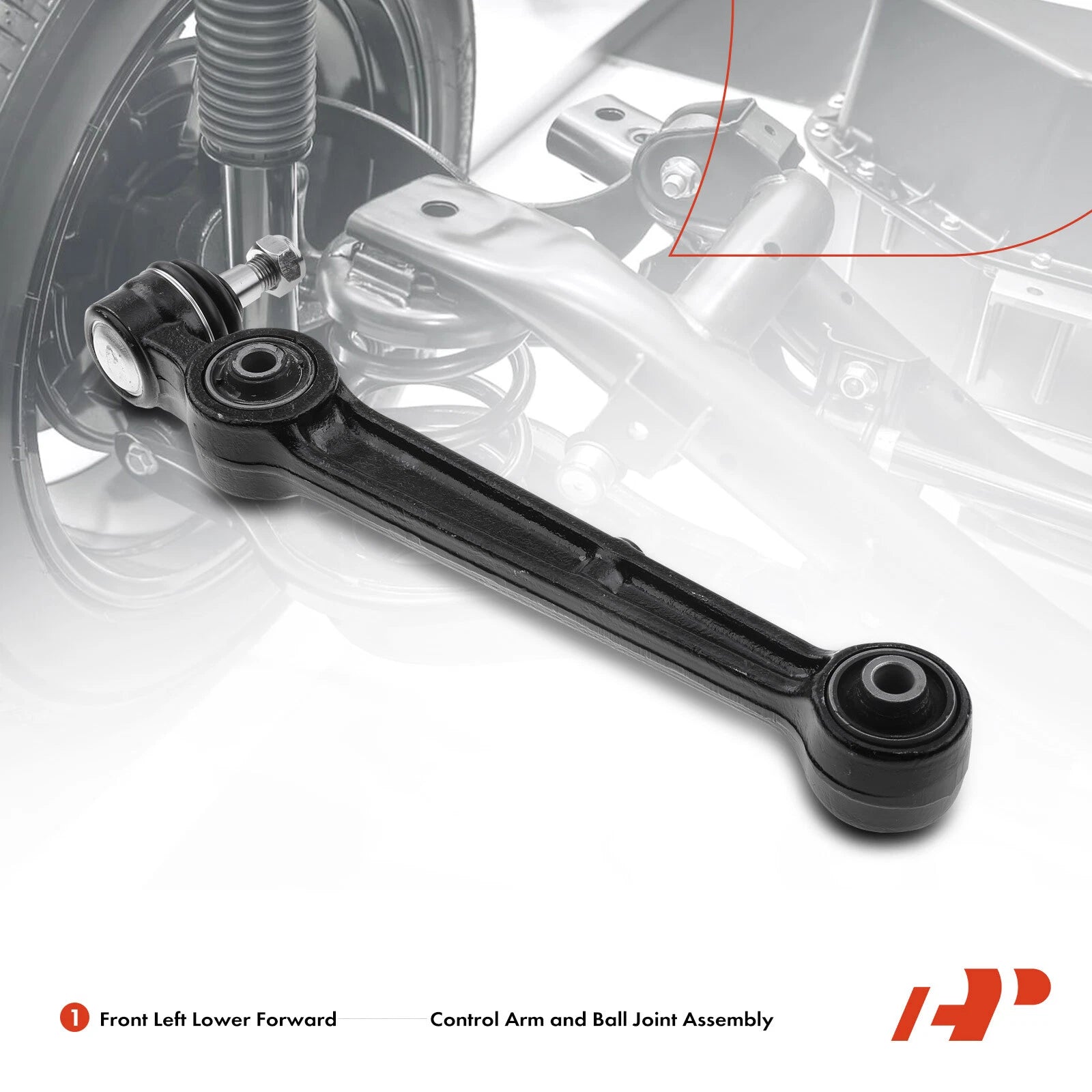 Front Left Lower Control Arm with Ball Joint for Dodge Chrysler