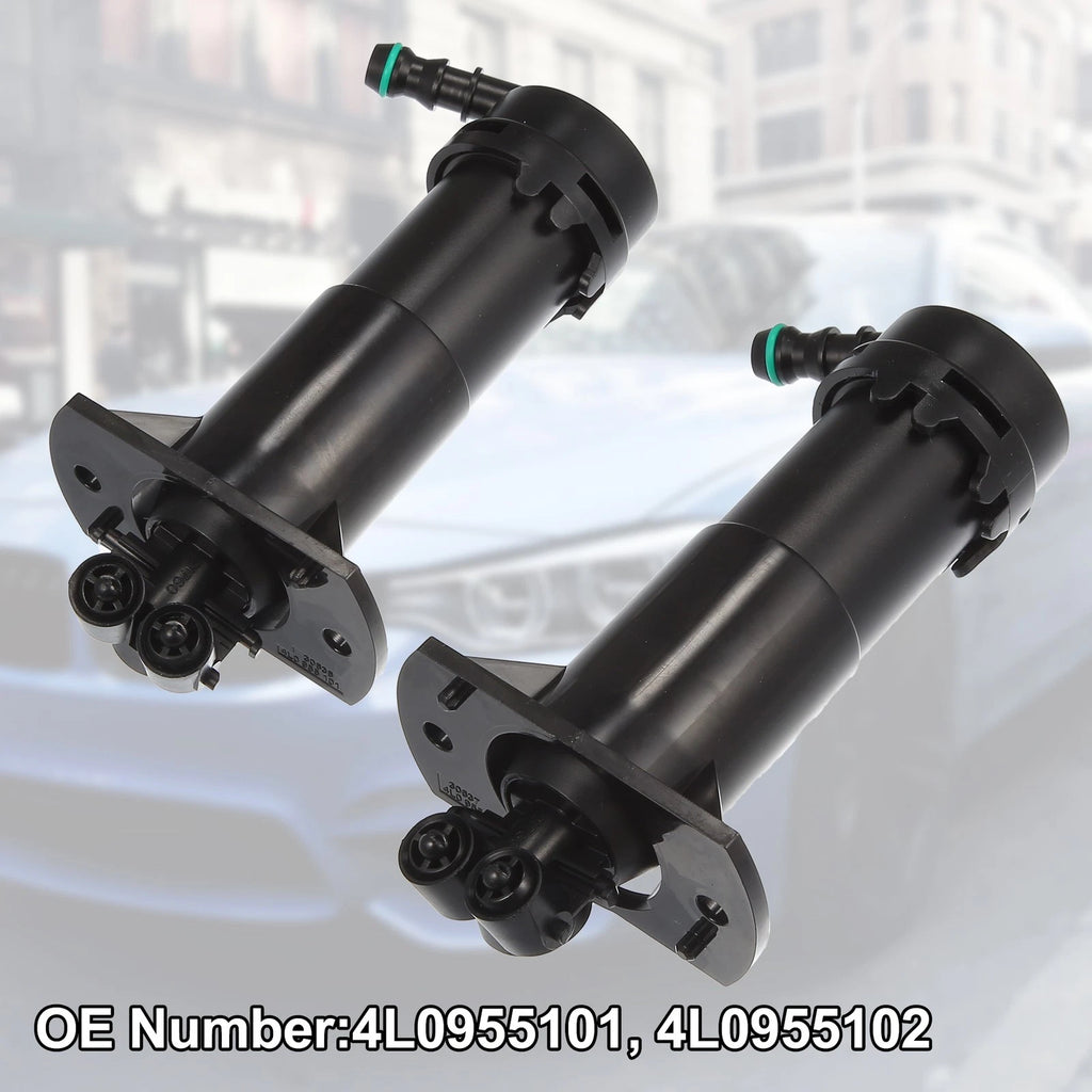 2X Headlight Washer Nozzle Sprayer Jet for Audi Q7 (2007–2015)