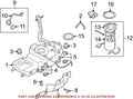 Fuel Tank Sending Unit 8R0919673F for Volkswagen