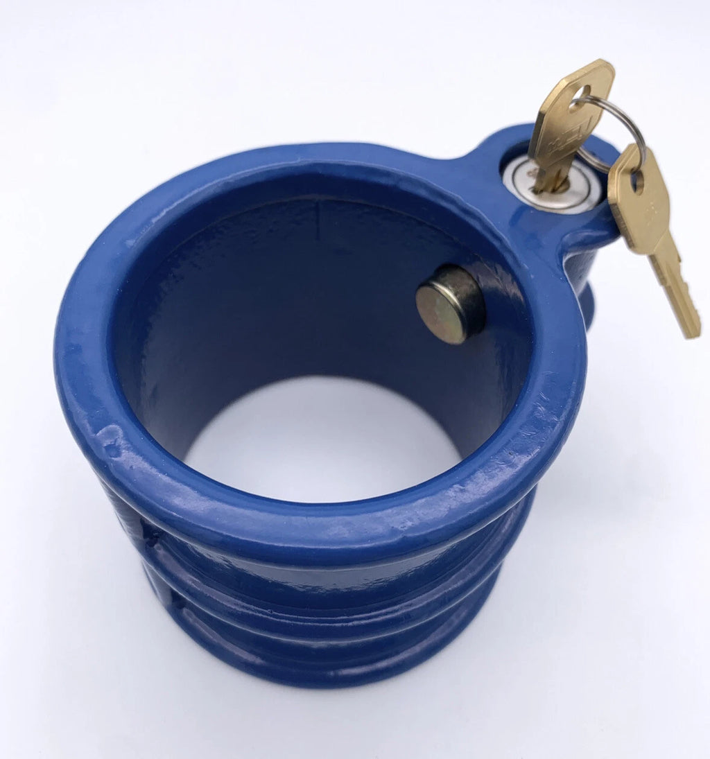 Heavy Duty King Pin Trailer Lock with 2 Keys for Standard Fixed Kingpin (Universal)