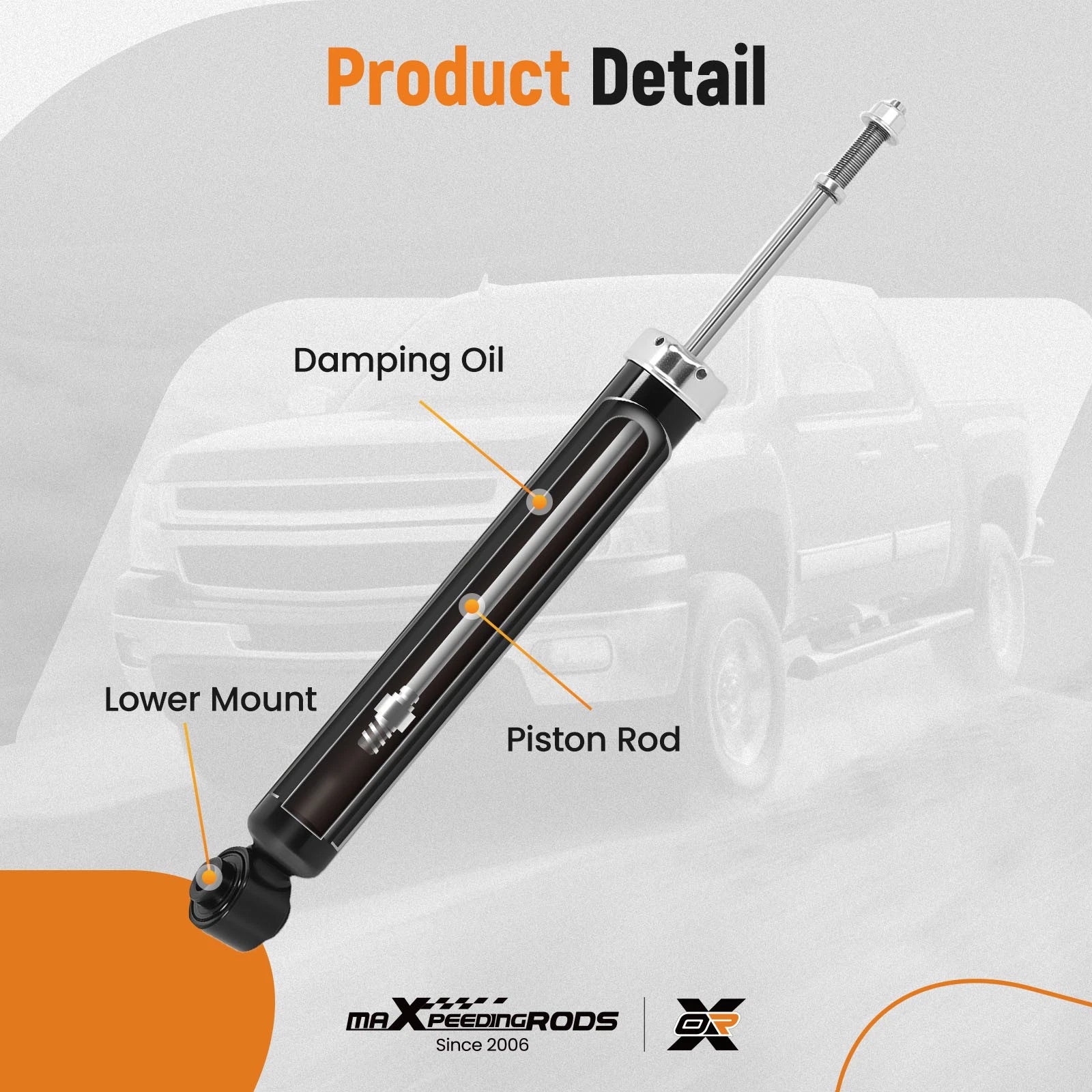 Rear Shock Absorber Assembly for Nissan Murano (2009-2024)