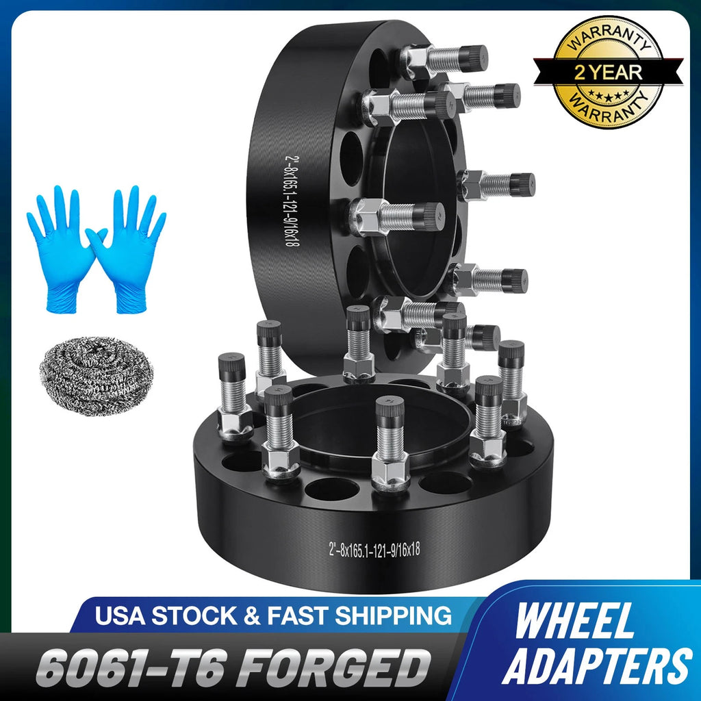 Set of 2 Hubcentric Wheel Spacers for Dodge Ram 3500 (1994–2010)
