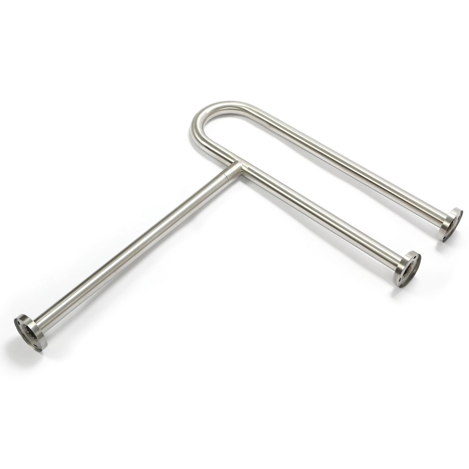 24" Stainless Steel Handicap Grab Bars for Toilet (Universal Fit)