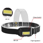 Headlight Headlamp Assembly for - COB, 3 Light Modes