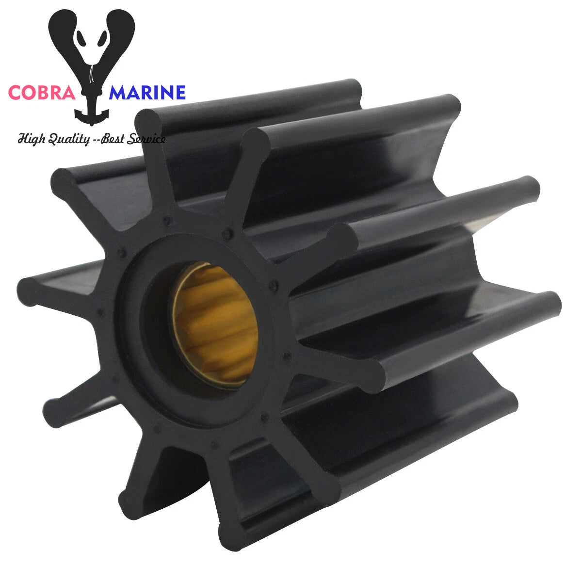 Water Pump Impeller for Jabsco Volvo (18777-0001, 834794, 876120-7)
