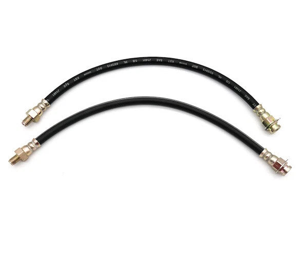 Front Brake Hoses Replacement for 1964–1966 Ford Mustang with Disc Brakes