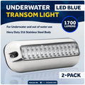 2X LED Underwater Light for Boat (12V)