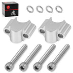 Handlebar Risers 7/8 Silvery 30mm for Honda Yamaha Suzuki
