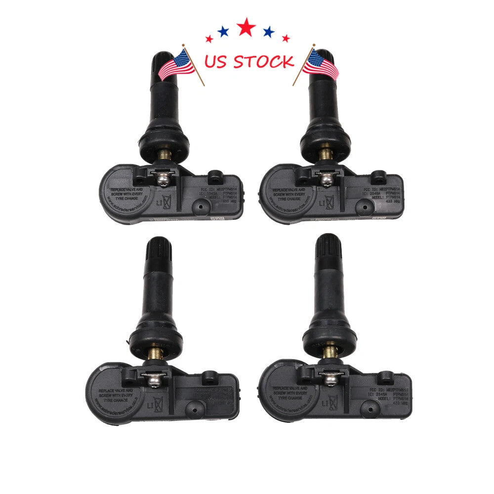 Set of 4 Tire Pressure Sensors for RAM 1500 2500 (2011–2013)