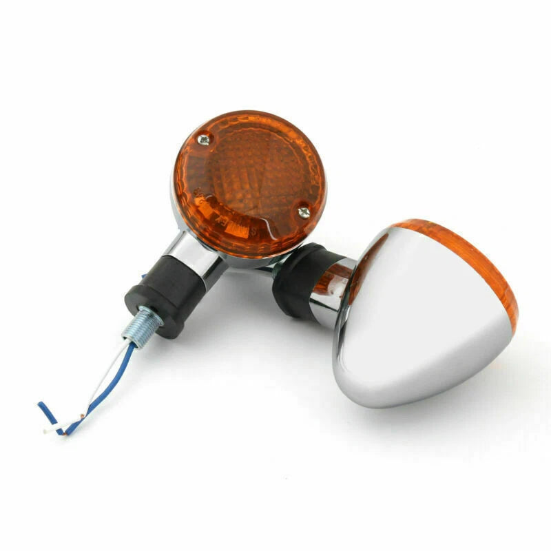 Turn Signal Bullet Lights for Kawasaki Vulcan 800, Yamaha Road Star (1996–2007)