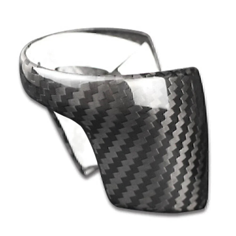 Carbon Fiber Black Gear Shift Knob Cover for Mazda Atenza Axela (2002-2019)
