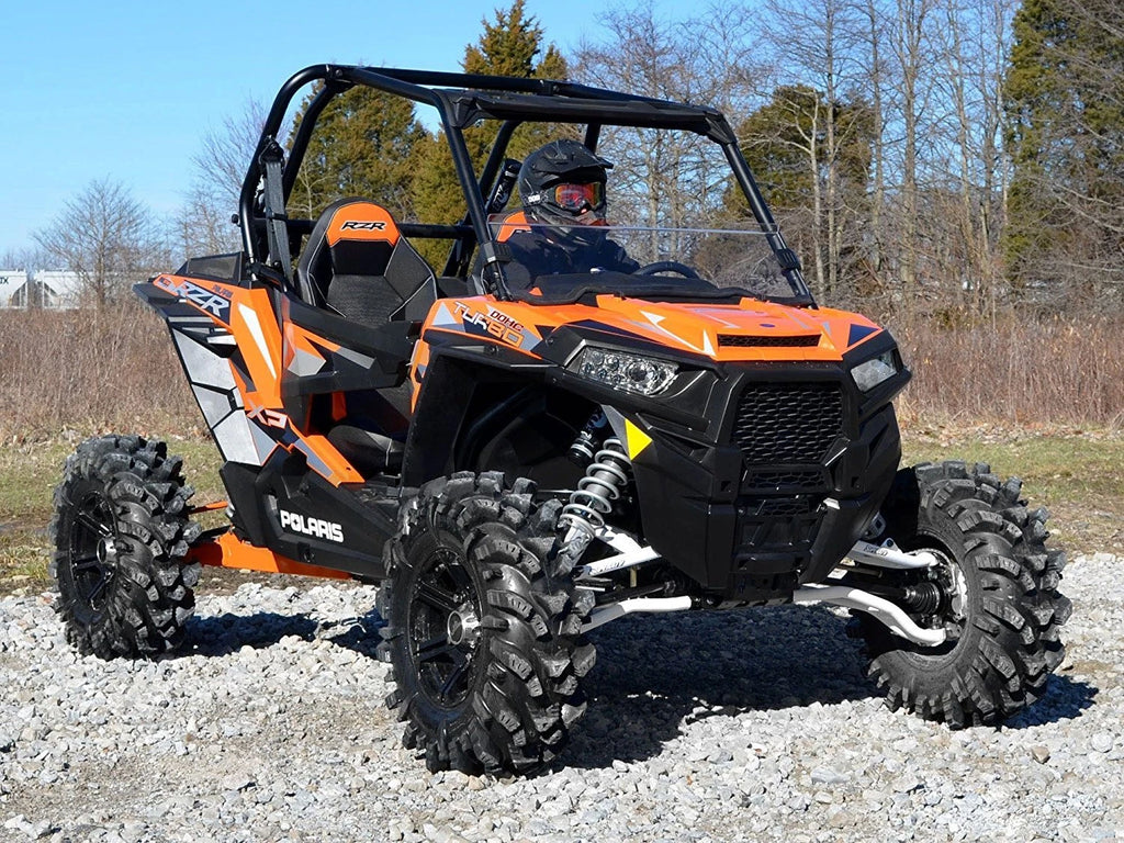 Half Windshield for Polaris RZR XP Turbo (2016–2018) - Clear Standard