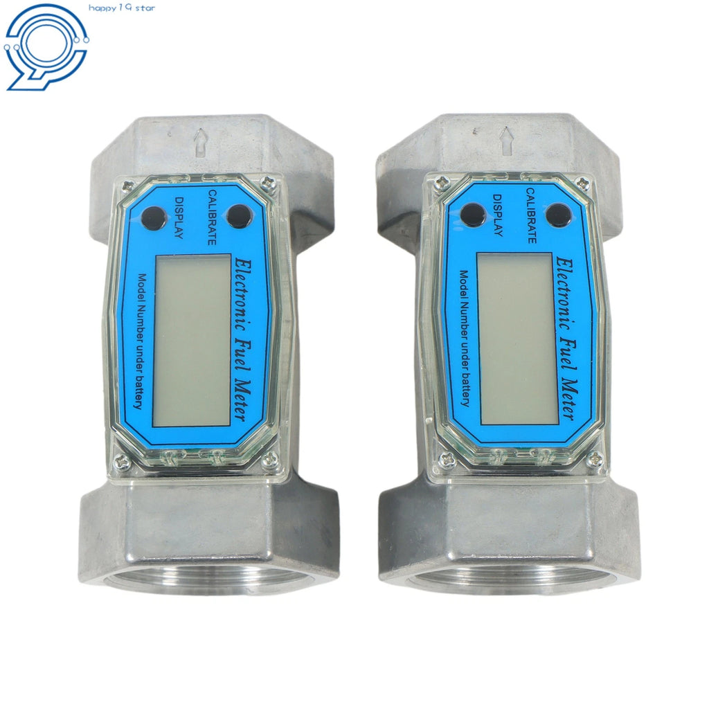 2X Digital Flow Meter for Accurate Liquid Measurement (15.8-132 GPM)