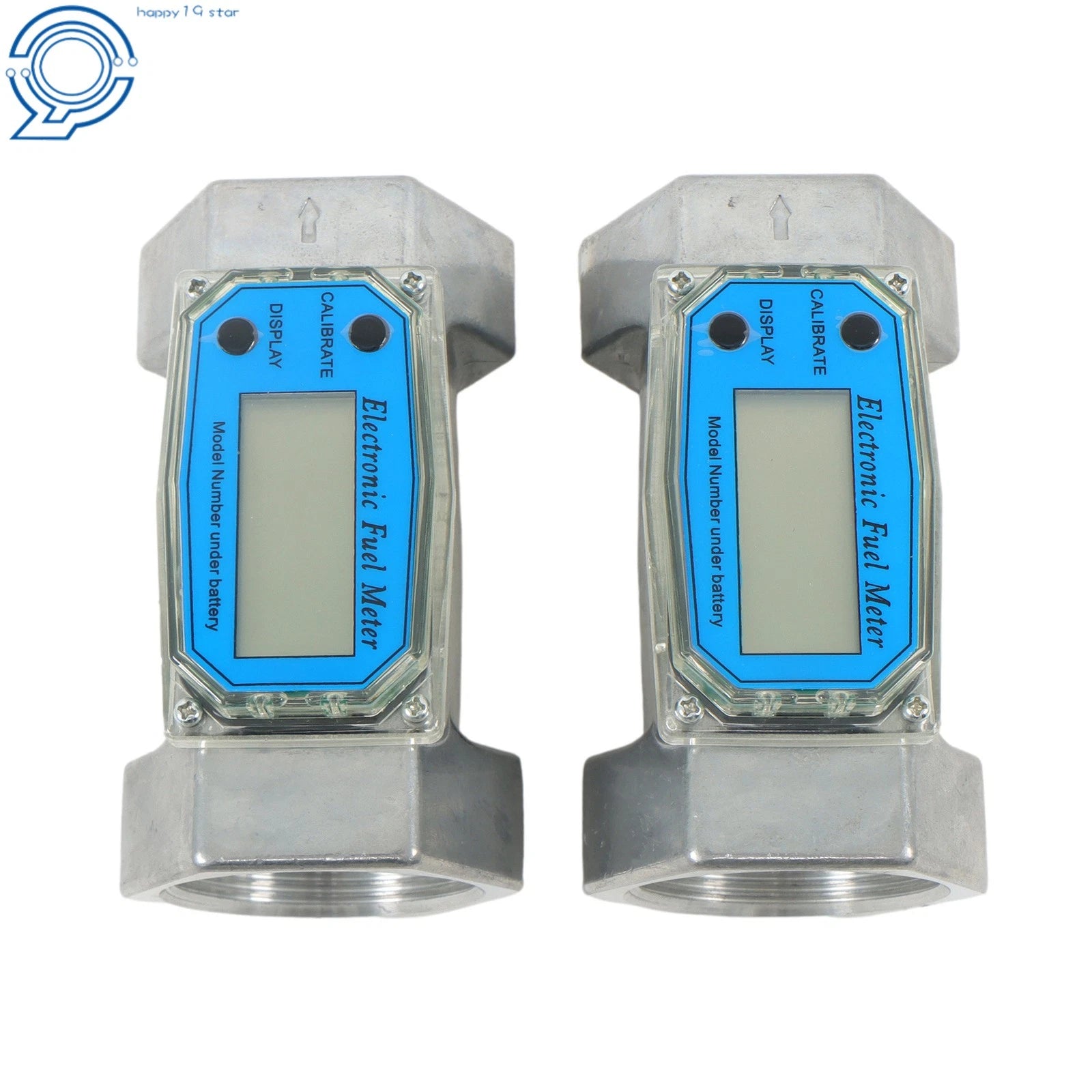 2X Digital Flow Meter for Accurate Liquid Measurement (15.8-132 GPM)