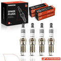 Set of 4 Iridium Platinum Spark Plugs for Ford Taurus Ranger (1983–1991)