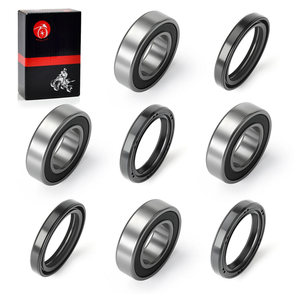 2X Front Wheel Bearing Seals for Kawasaki Mule 3010 Diesel (2003–2008)