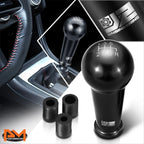 J2 Aluminum Ball Teardrop Shift Knob for 6-Speed MT (M8 M10 M12) Black