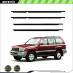 Window Scraper Seal Belt Weatherstrip for Toyota Land Cruiser 100 Series (1998–2007)
